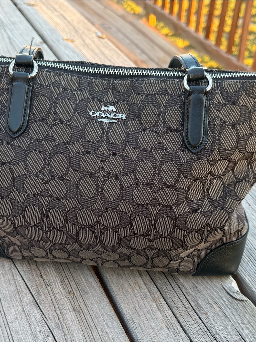 Coach purse black